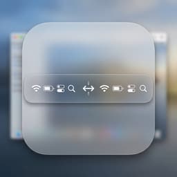 Menu Bar Spacing icon